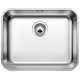 Fregadero bajo encimera BLANCO SUPRA 500-U V/M. 518205. Una cubeta, Inoxidable. Para mueble de 60 cm